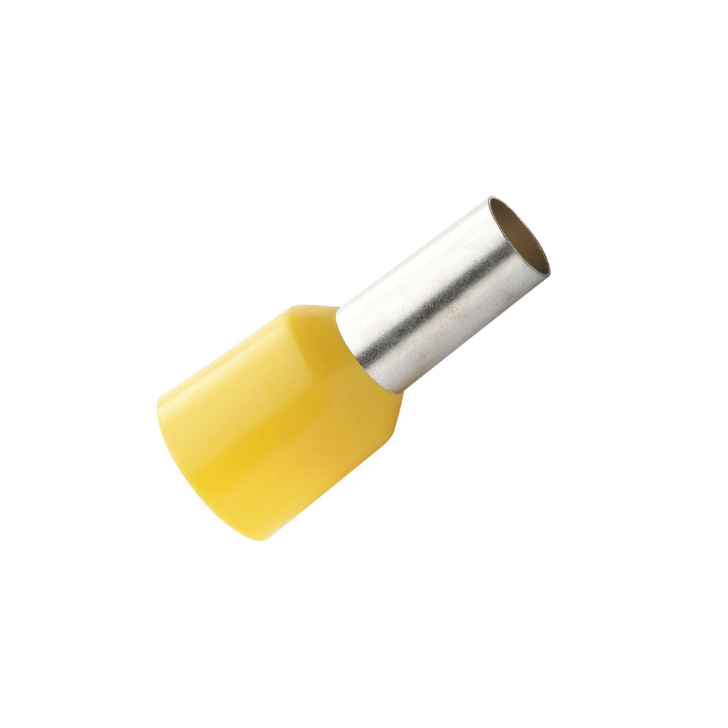 Terminal Sobremoldeado Simple – 18 AWG Amarillo (100 und)