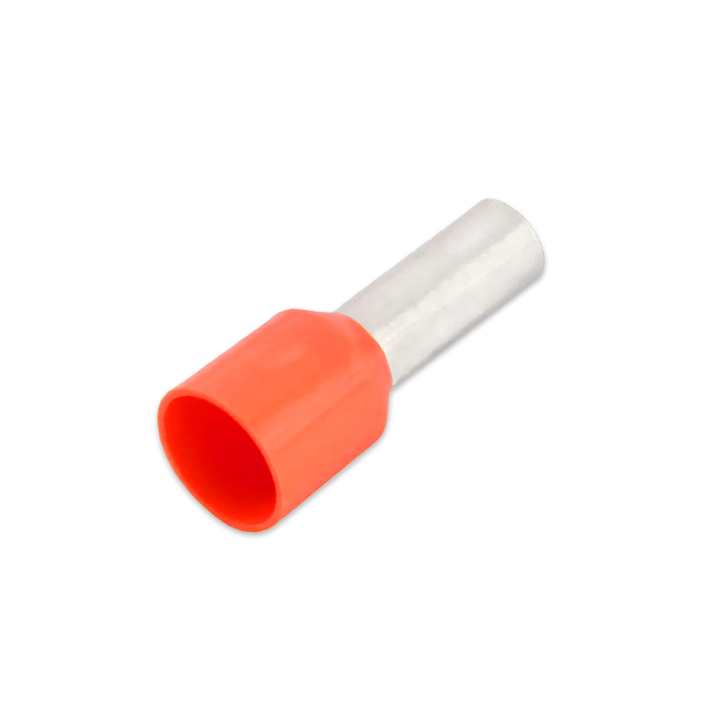 Terminal Sobremoldeado Simple – 16 AWG Rojo (100 und)