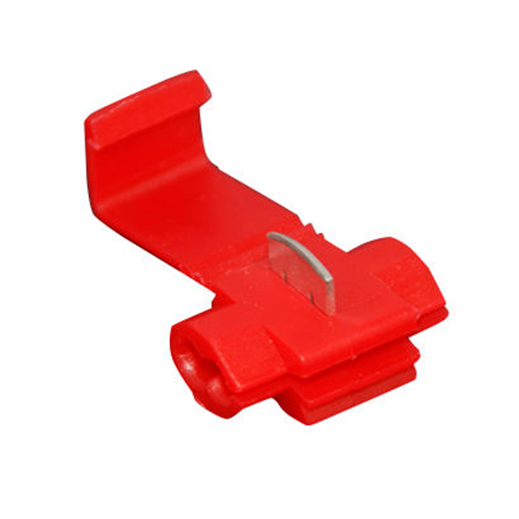 Conector de Empalme Rápido – 16-22 AWG Rojo (100 und)
