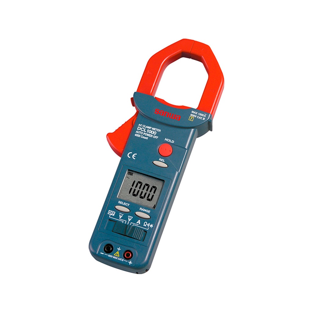 Pinza Amperimetrica Digital 1000A Ac, True Rms, Cat III 600V
