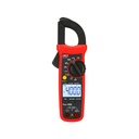 Pinza Amperimetrica Digital 600 A AC, True RMS, Medicion De Temperatura