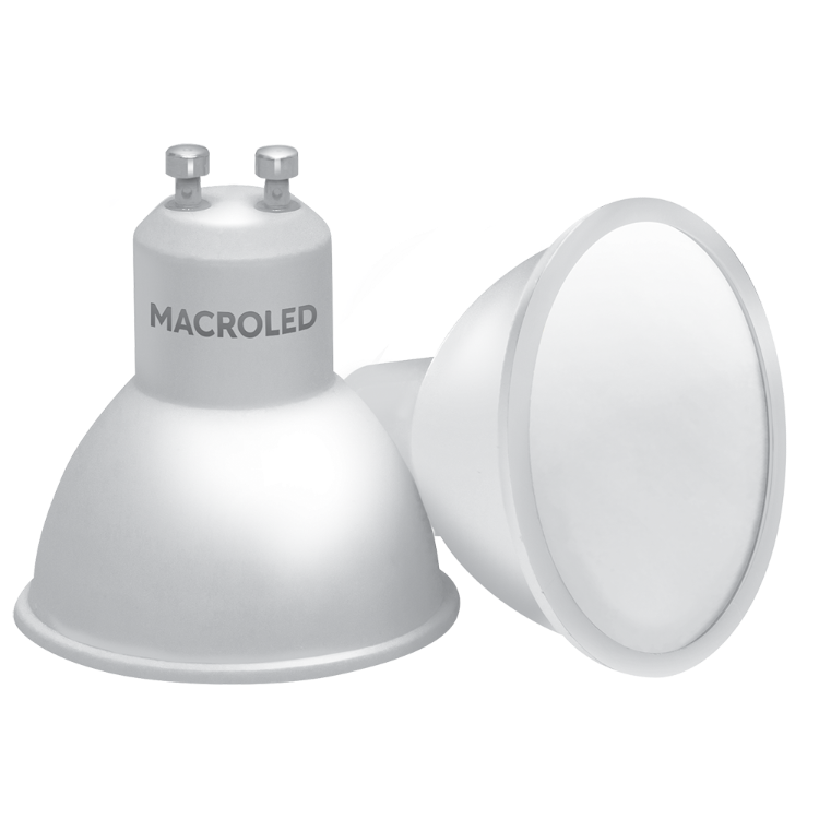 DICRO MACROLED ECO 5W AC185-260V FRIO 6000K 120º (CODIGO DESCONTINUADO)