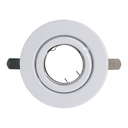 BASE SPOT PLANO MÓVIL PARA DICROICO MR16 COLOR BLANCO