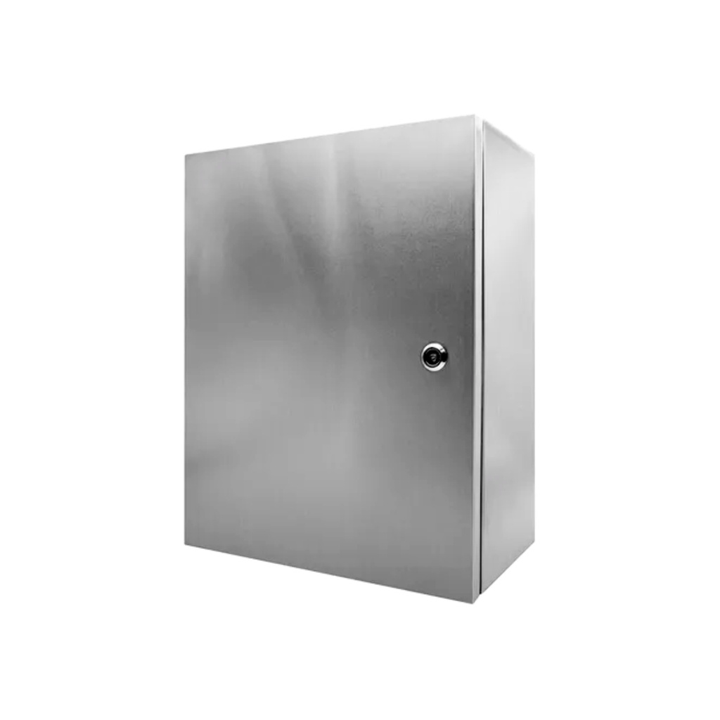 Tablero De acero inoxidable Para Adosar De 500X400X200 Mm C/Pb IP66