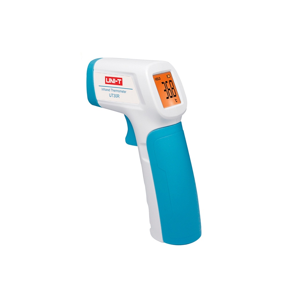 Termometro Infrarrojo Basico, Rango –20 °C A 400 °C, Emisividad Ajustable