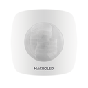 SENSOR DE MOVIMIENTO TECHO MACROLED 220-240VAC 1200W MAX, 20MTS DE ALCANCE, 360°
