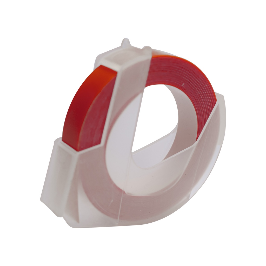 Cinta 3/8" Rojo Para Rotulador  Mecanico