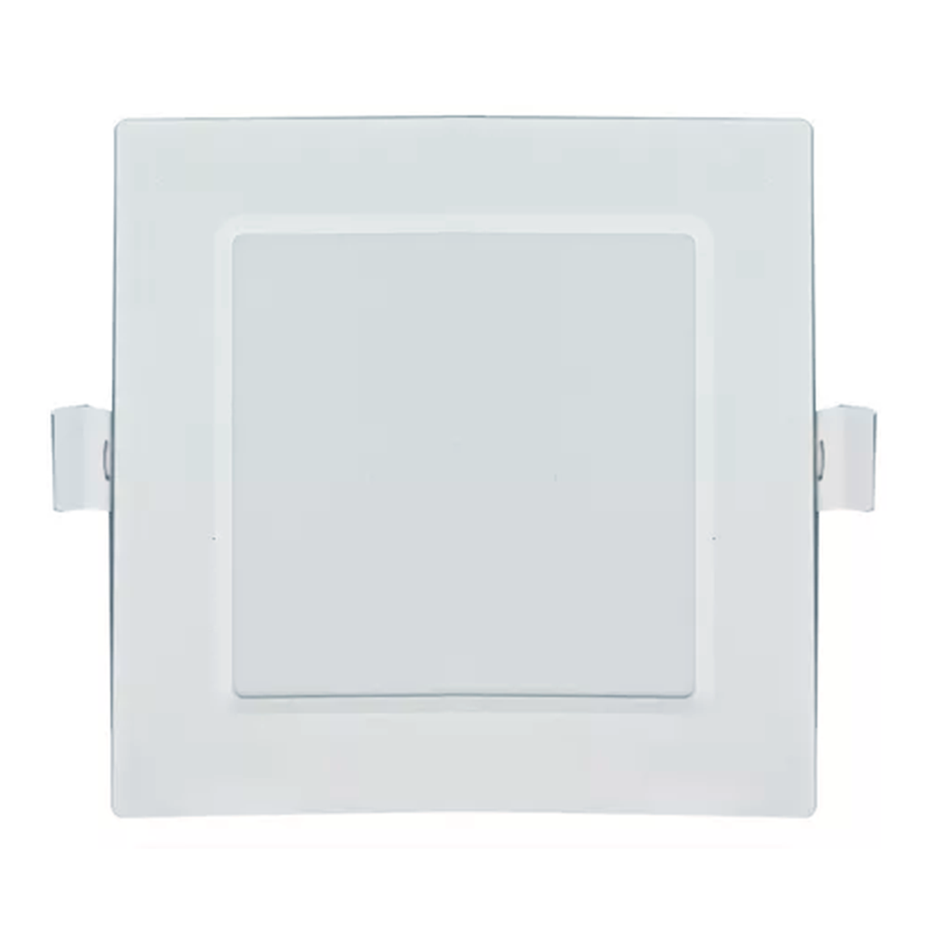 DOWNLIGHT CUADRADO EMPOTRABLE KING 6W 100-240VAC LUZ CÁLIDA 3000K