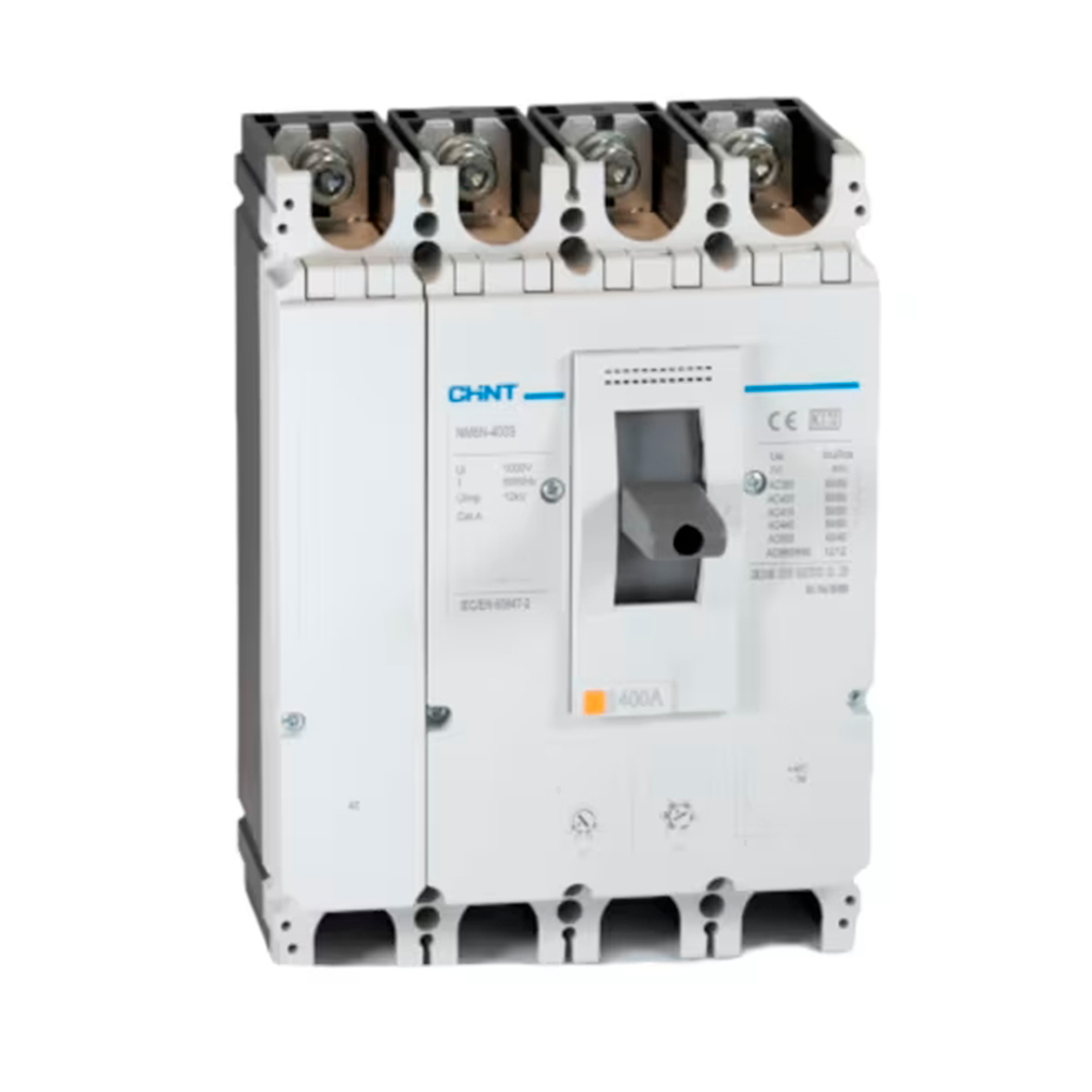 Interruptor Automatico Caja Moldeada NM8N-400S, 4P - 400Amp, ( 0.7-1)In