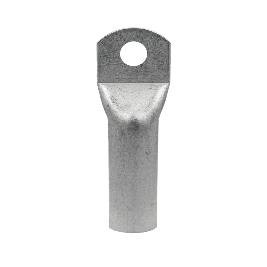 Terminal Ojal de Cobre Estañado, Barril Largo, 300mm² Hueco 14mm