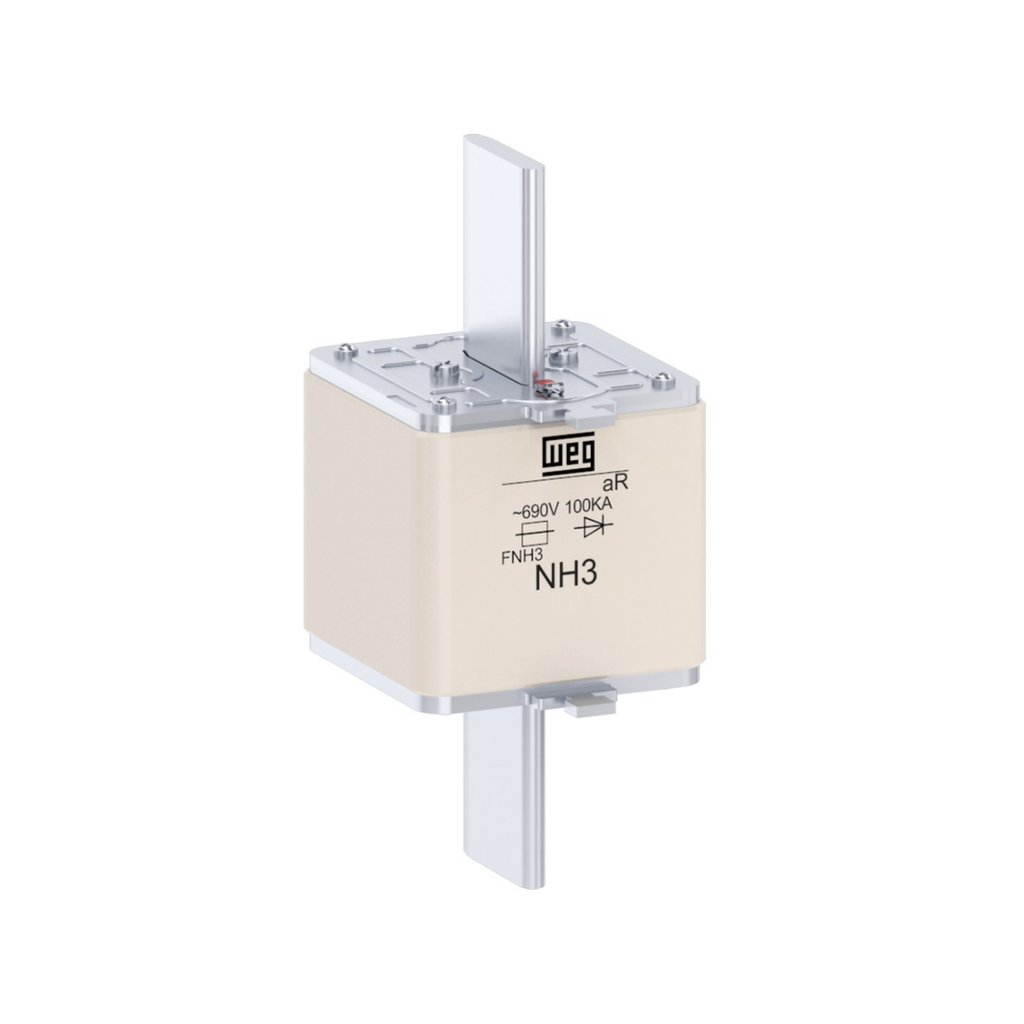 Fusible Ultrarrápido Nh aR – 800A / 690V / 100kA / Tamaño 3