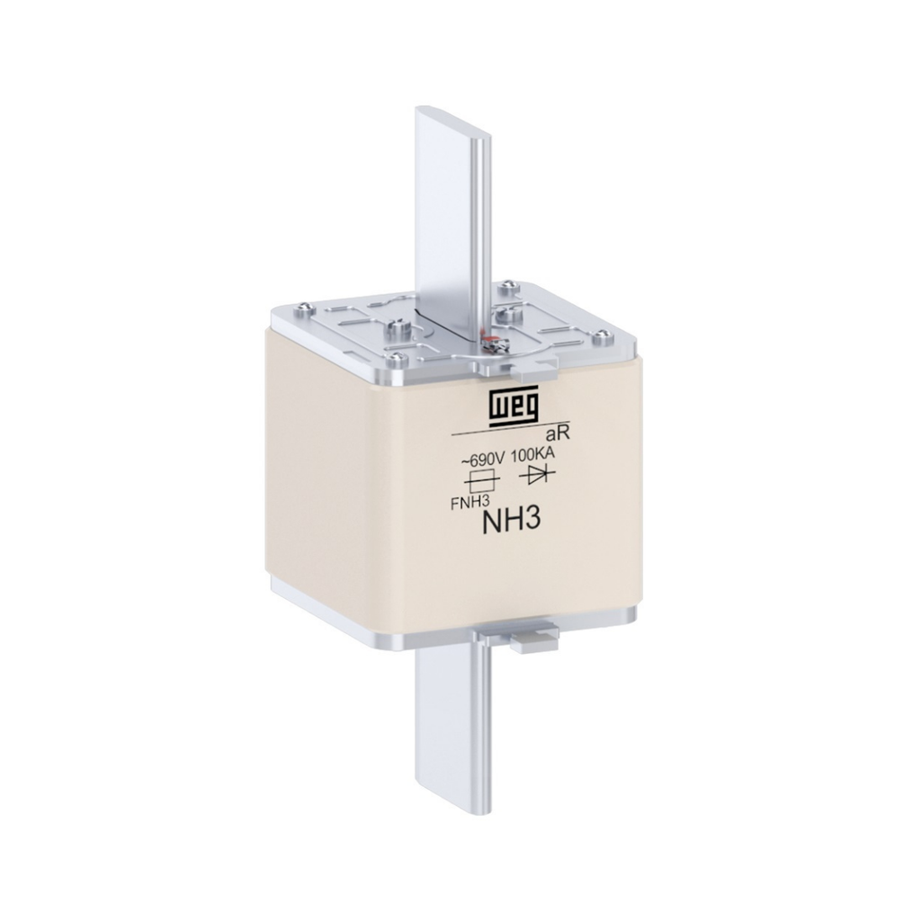 Fusible Ultrarrápido Nh aR – 1000A / 690V / 100kA / Tamaño 3