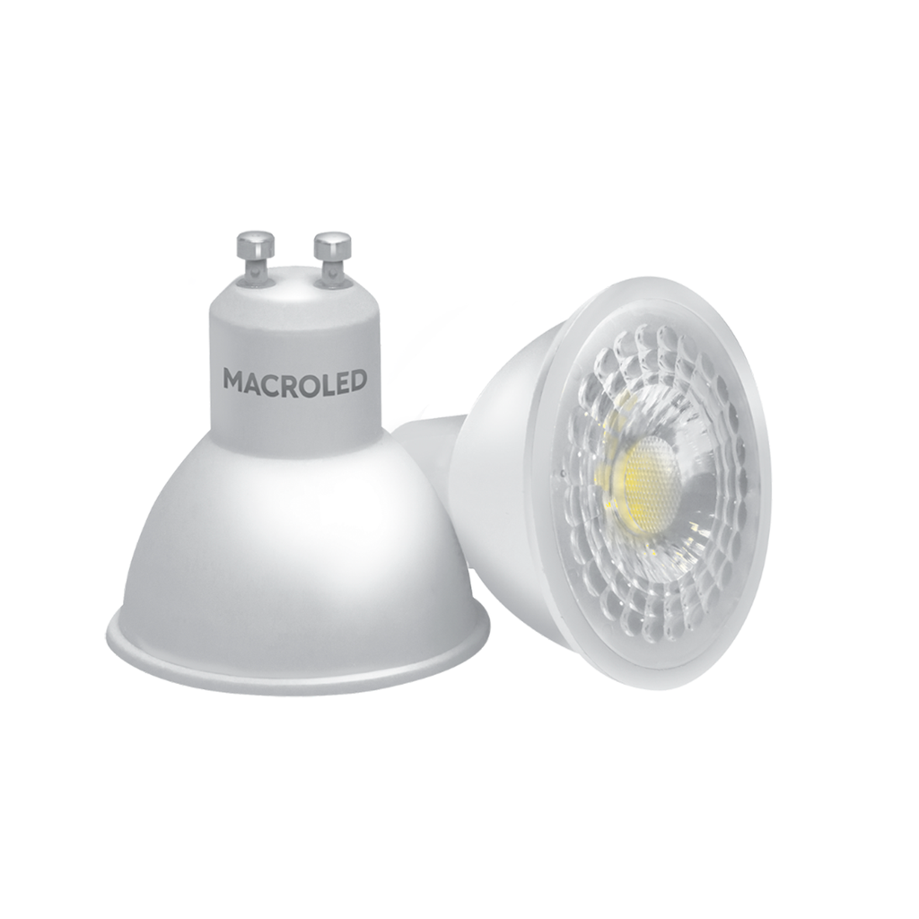 DICROICO LED ECO MR16 7W 100-240VAC LUZ CÁLIDA 2700K 38° GU10
