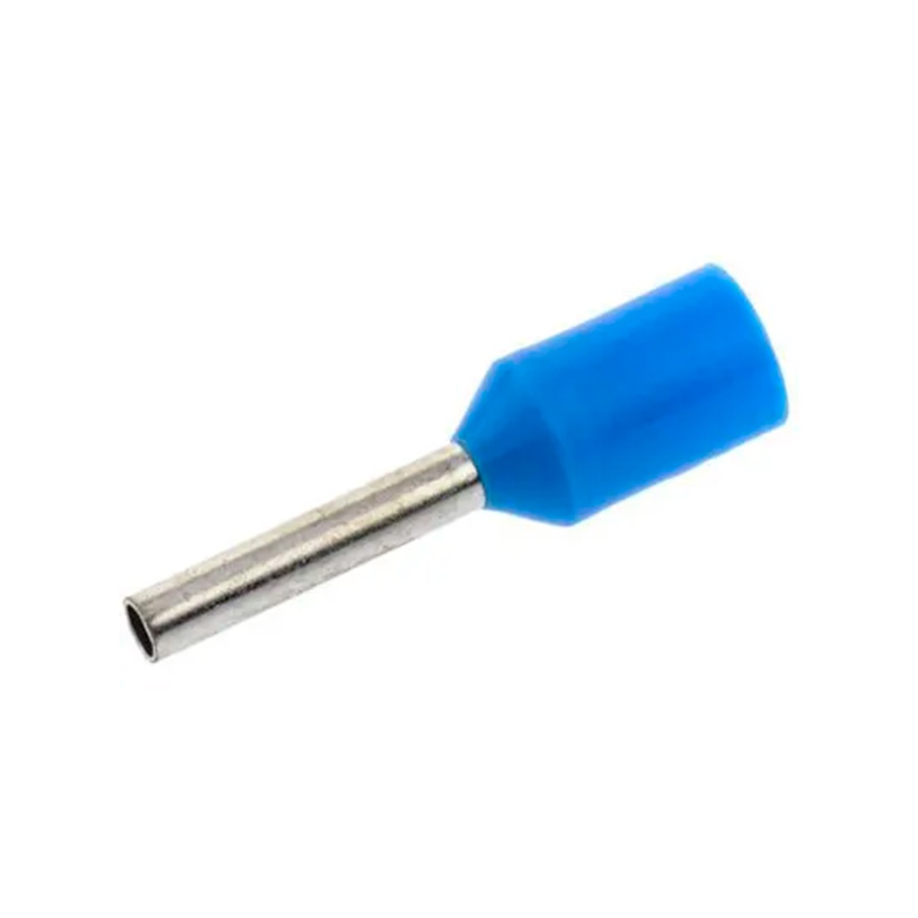 Terminal Sobremoldeado Simple – 20 AWG Azul (100 und)
