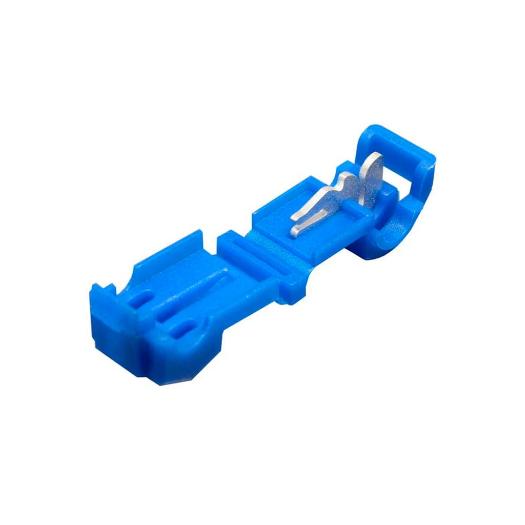 Conector de Empalme Rápido – 14-16 AWG Azul (100 und)