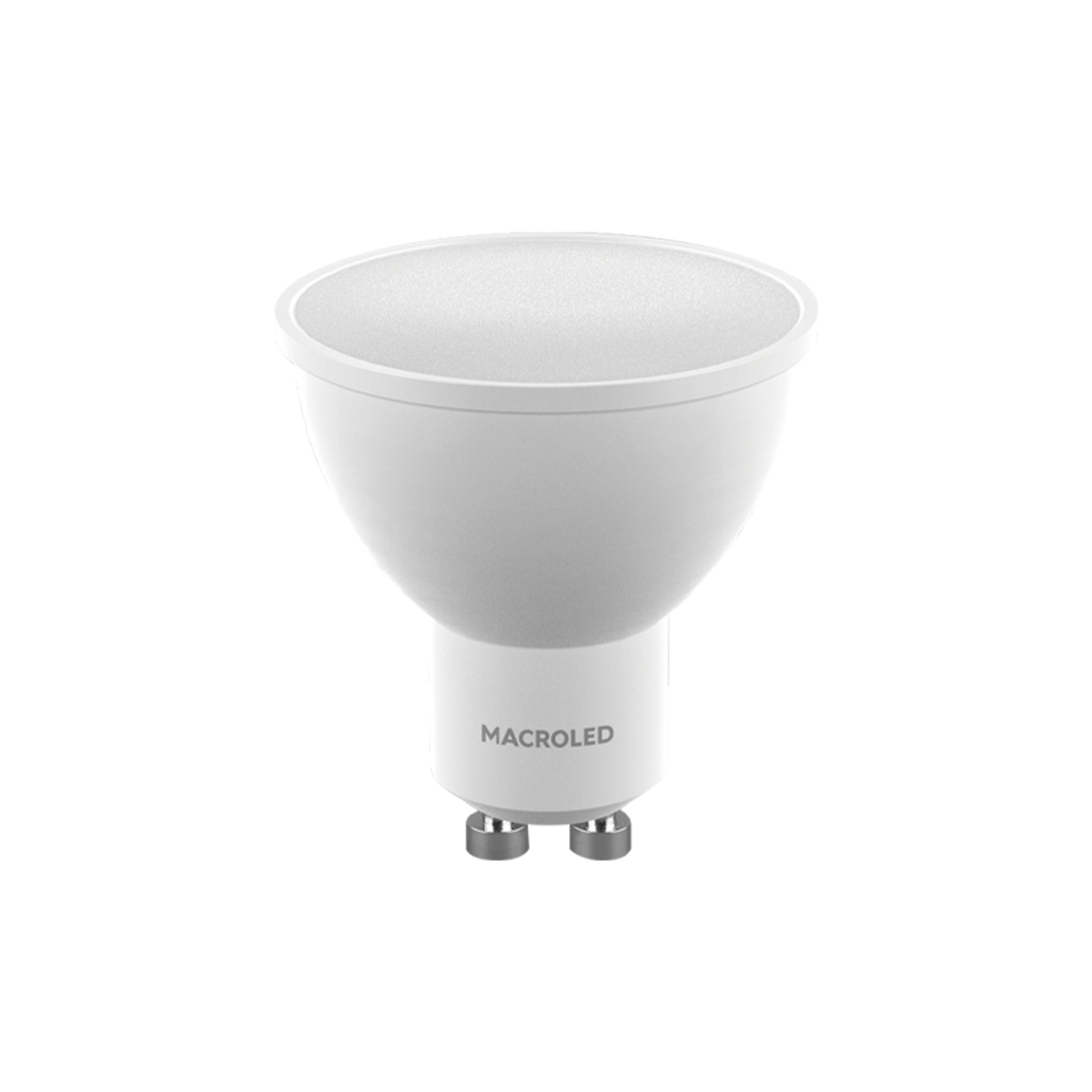 DICROICO LED ECO MR16 5W 185-260VAC LUZ NEUTRA 4500K 120° GU10