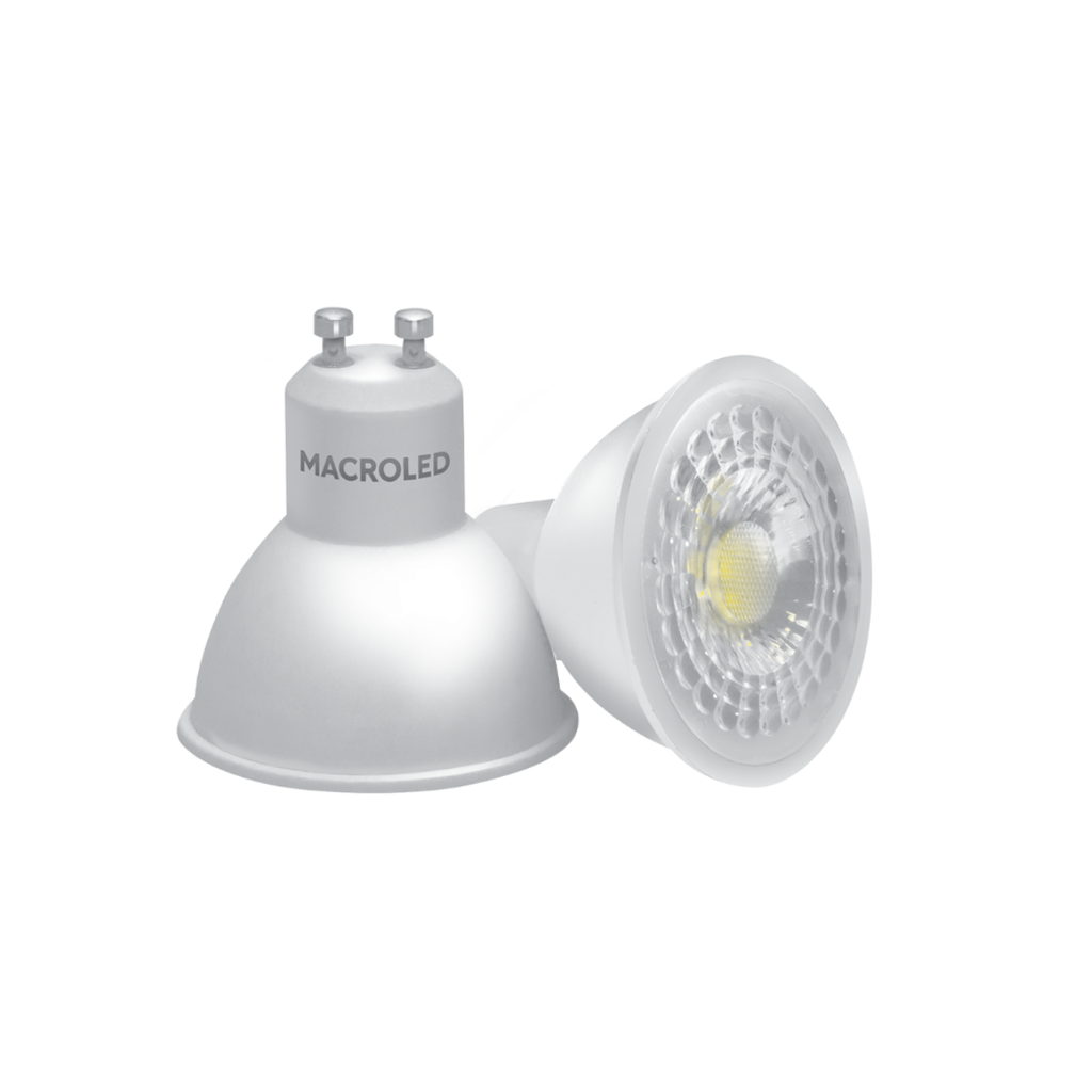 DICROICO LED ECO MR16 7W 100-240VAC LUZ FRÍA 6000K 38° GU10 DIMEABLE