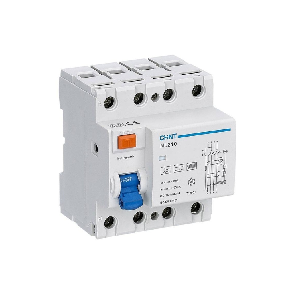 Diferencial 2P, 25A, 30Ma, Tipo B