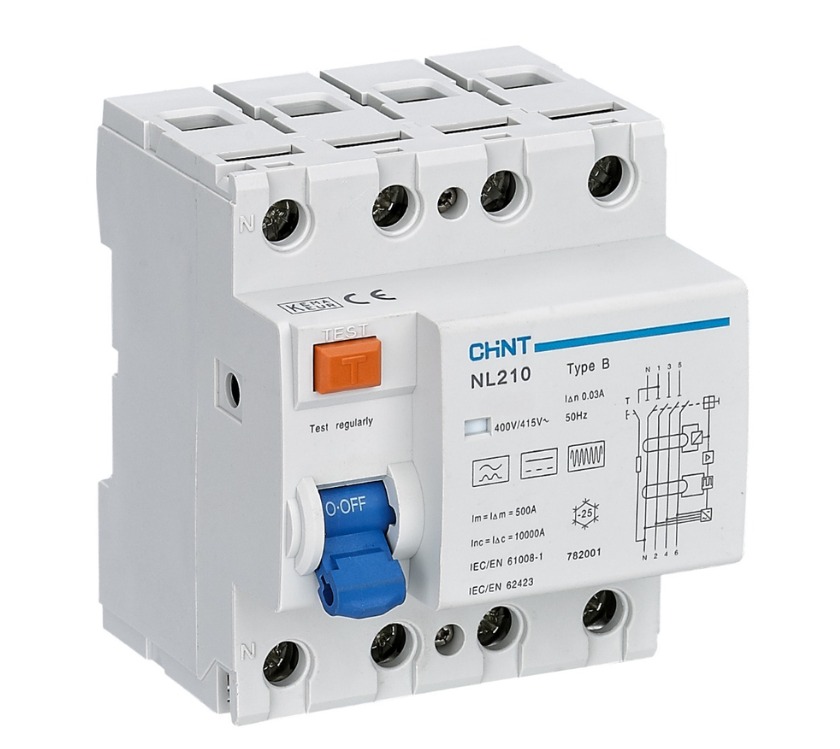 Diferencial 2P, 25A, 300Ma, Tipo B