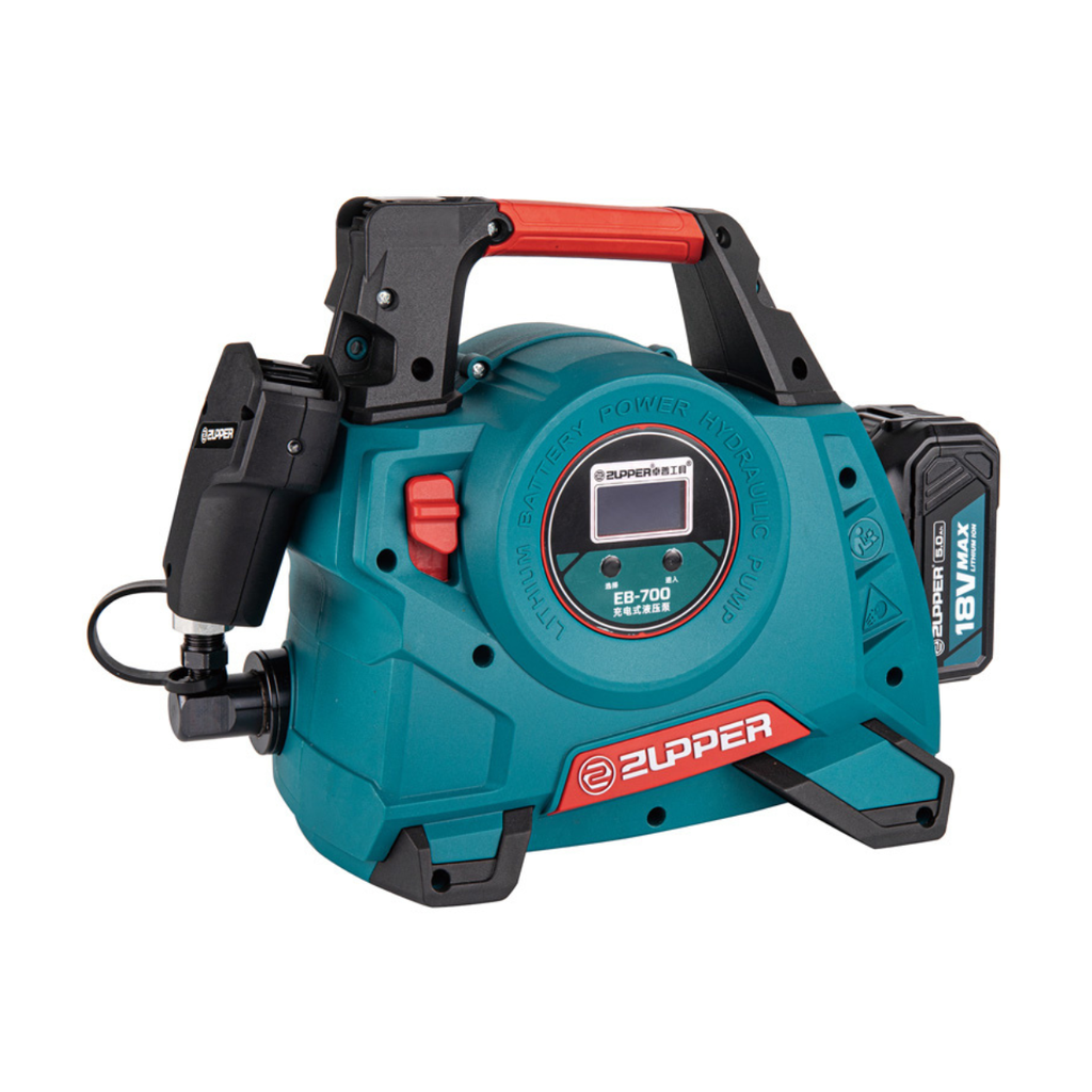 Bomba Hidraulica A Bateria Presion Max 700 Bar 10000 Psi, Portatil