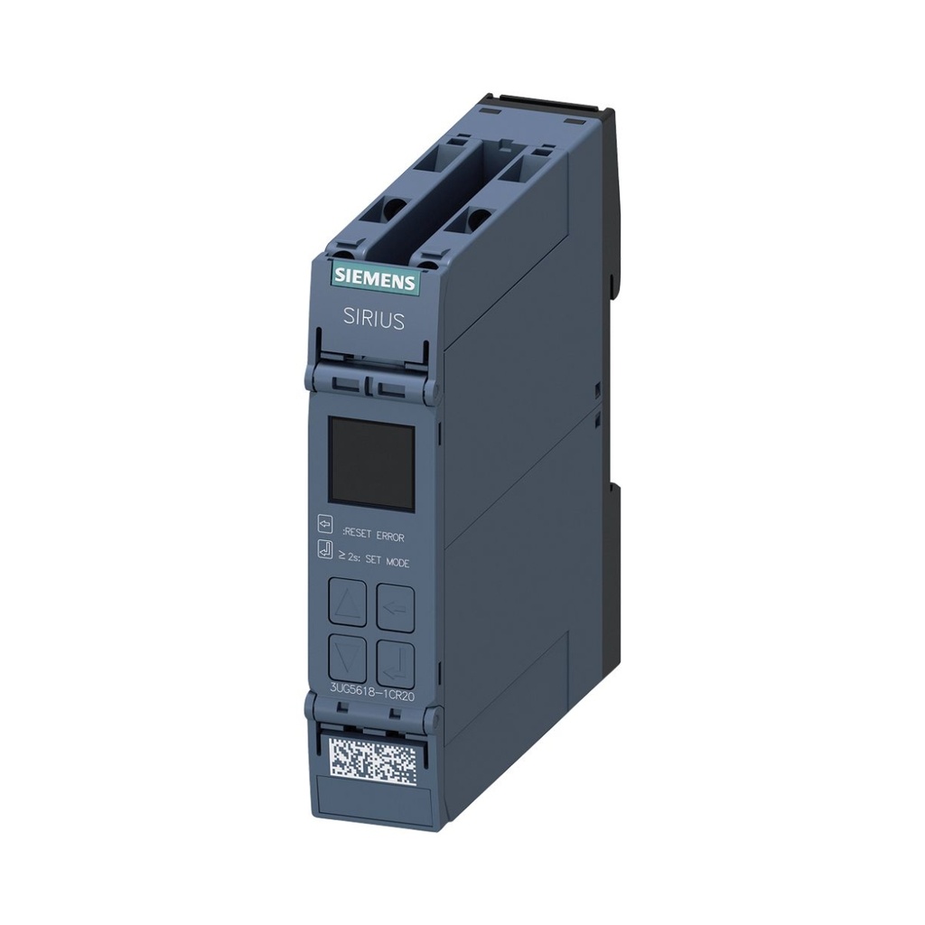 RELE DE VIGILANCIA PERDIDA DE FASE, SECUENCIA DE FASES, ASIMETRIA,  FRECUENCIA, SOBRETENSION Y SUBTENSION 3x 90-690 V AC, 15-70 Hz 2BCONTACTOS DE TORNILLO