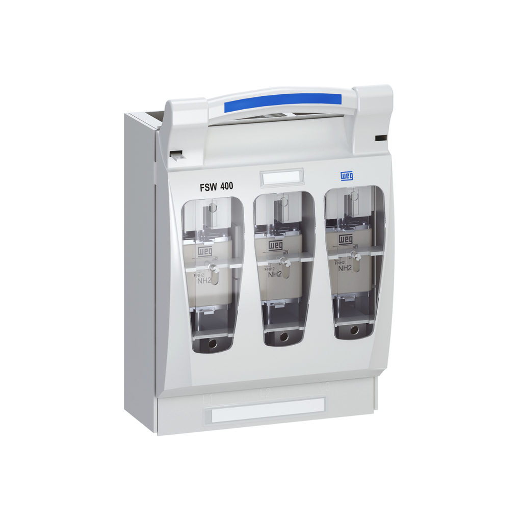 Interruptor Seccionador Trifasico Portafusible Tipo NH Tam.2 400A 3 Polos