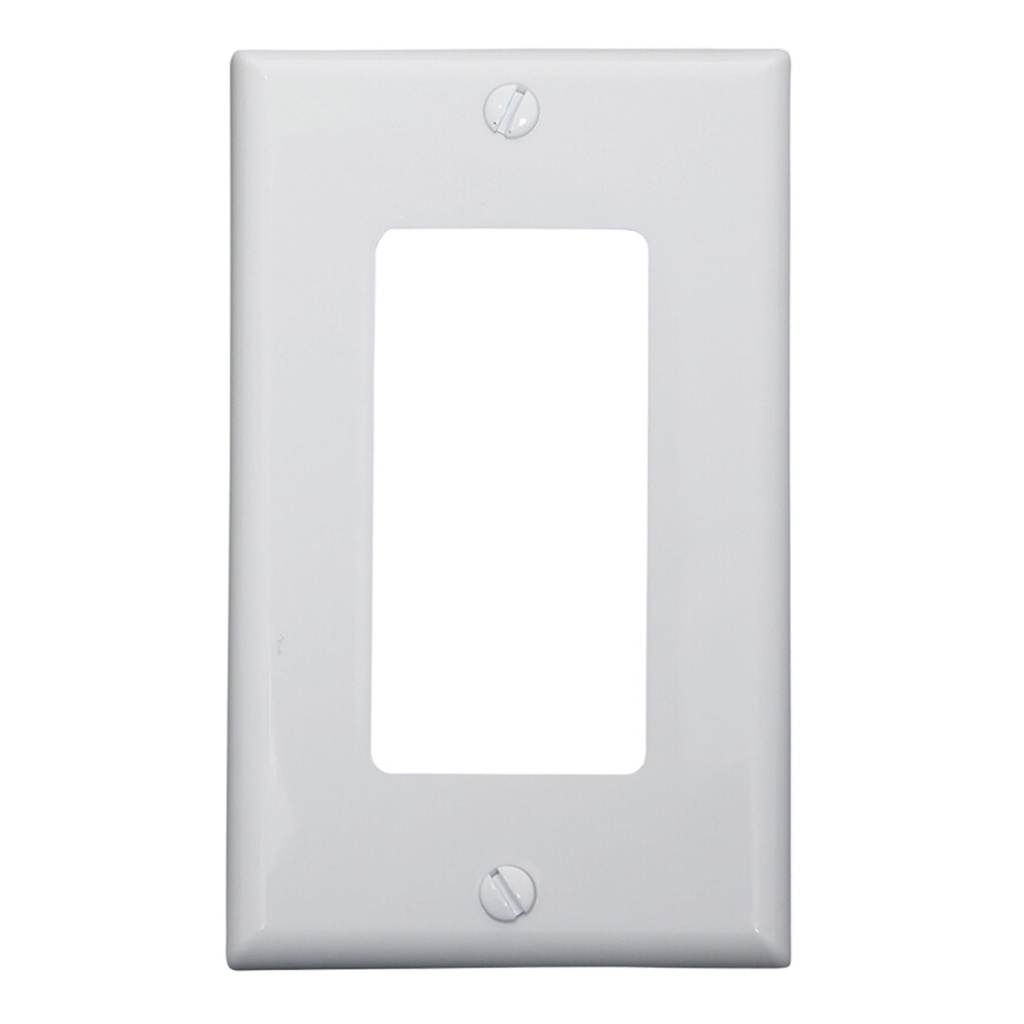 PLACA SIMPLE DECORA NYLON BLANCA