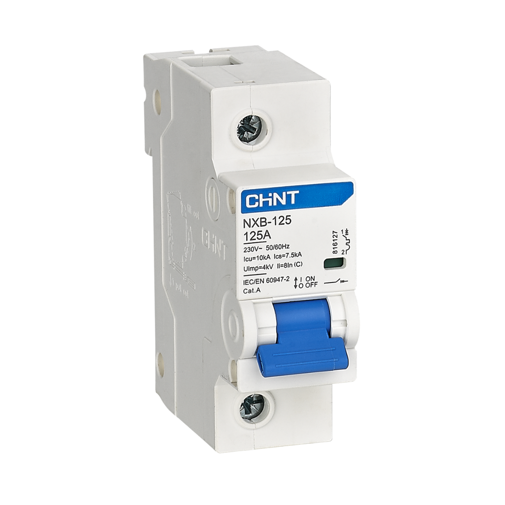 INT. TERMOMAGNETICO UNIPOLAR, 125A, 10KA IEC60947-2