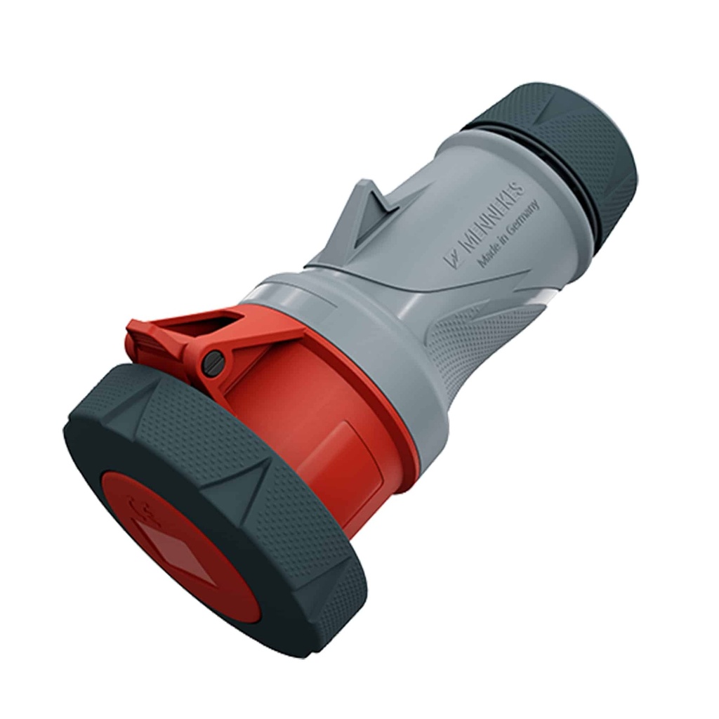 TOMA AÉREO 32AMP 3P+N+T 415V ROJO 6H IP67