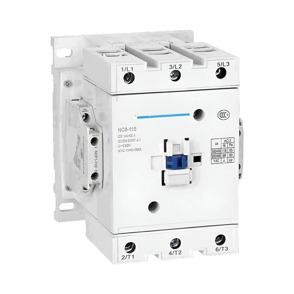 CONTACTOR 150AMP, 220V, 50/60Hz Modelo NC8