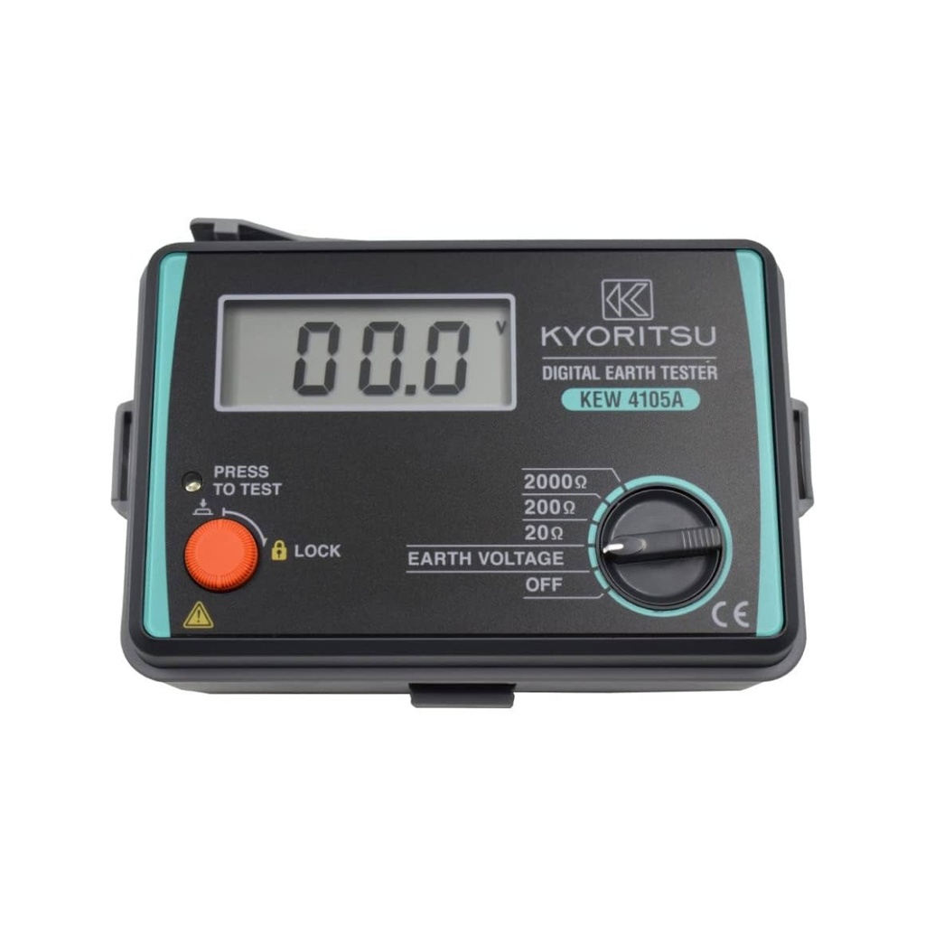 Telurómetro digital 20/200/2000Ω 200VAC CAT. III 300V IP54