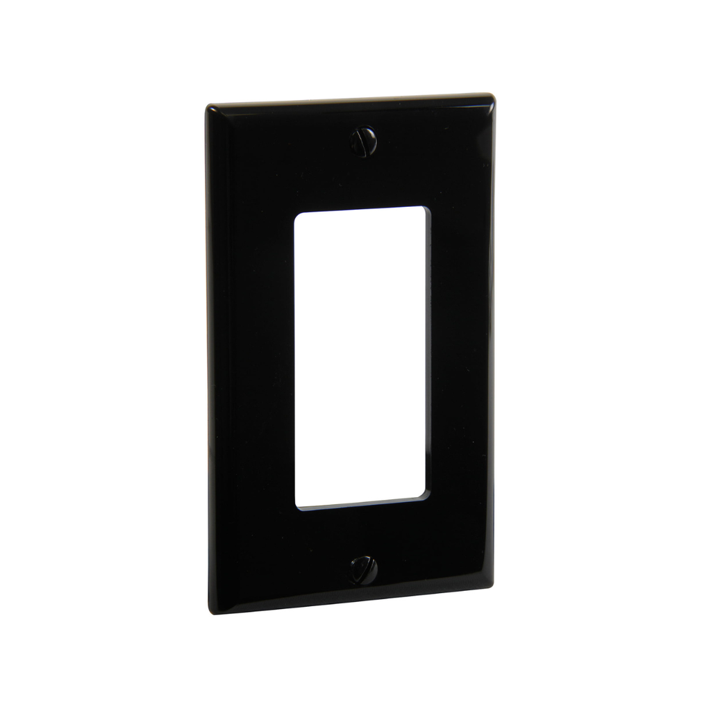 PLACA SIMPLE DECORA NYLON NEGRO