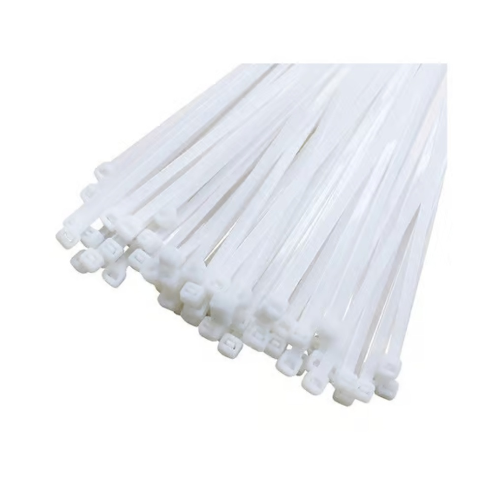 Cintillo de Sujeción Nylon 6.6 – 500x4.8mm Blanco (100 und)
