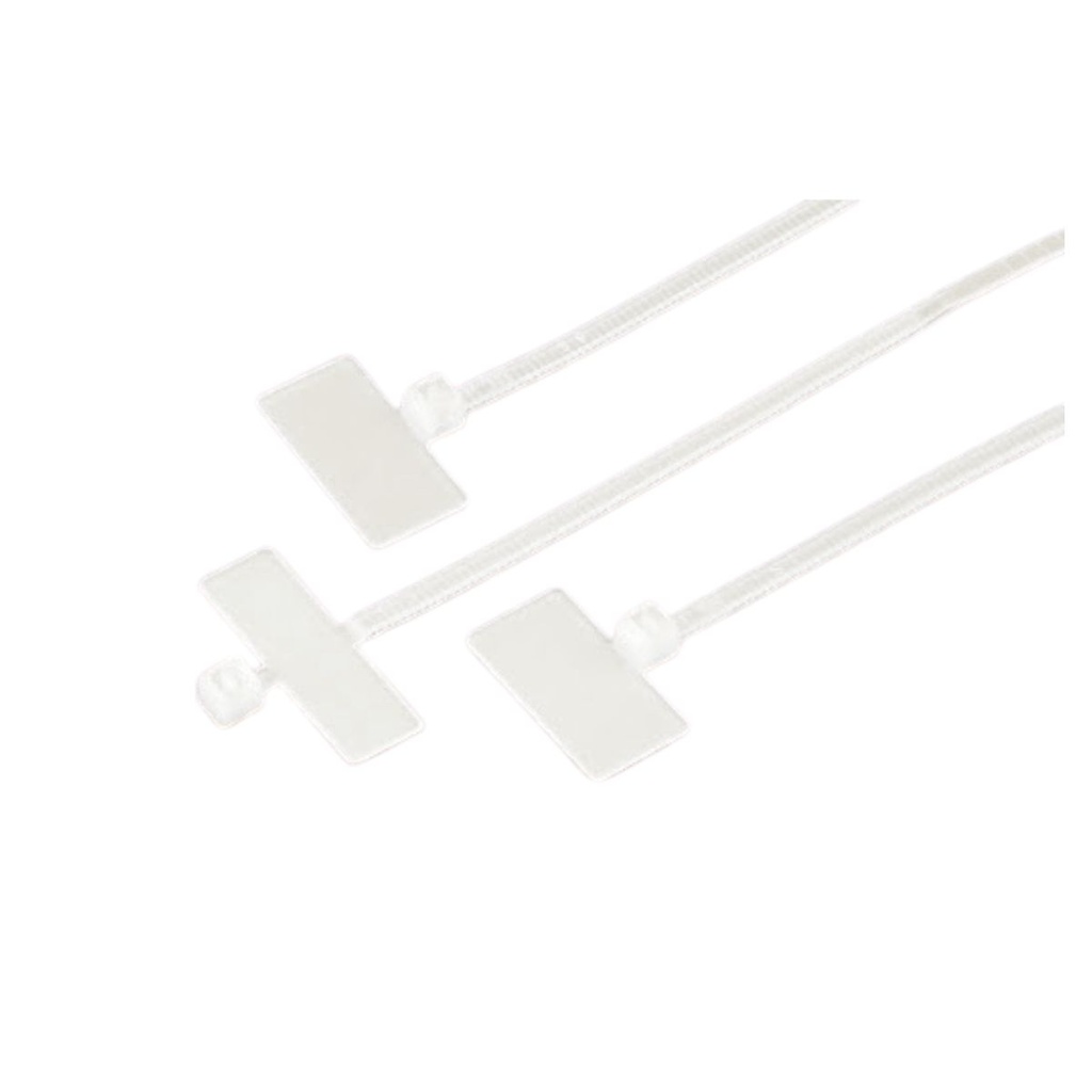 Cintillo Marcador – 200x3.6mm Blanco (100 und)