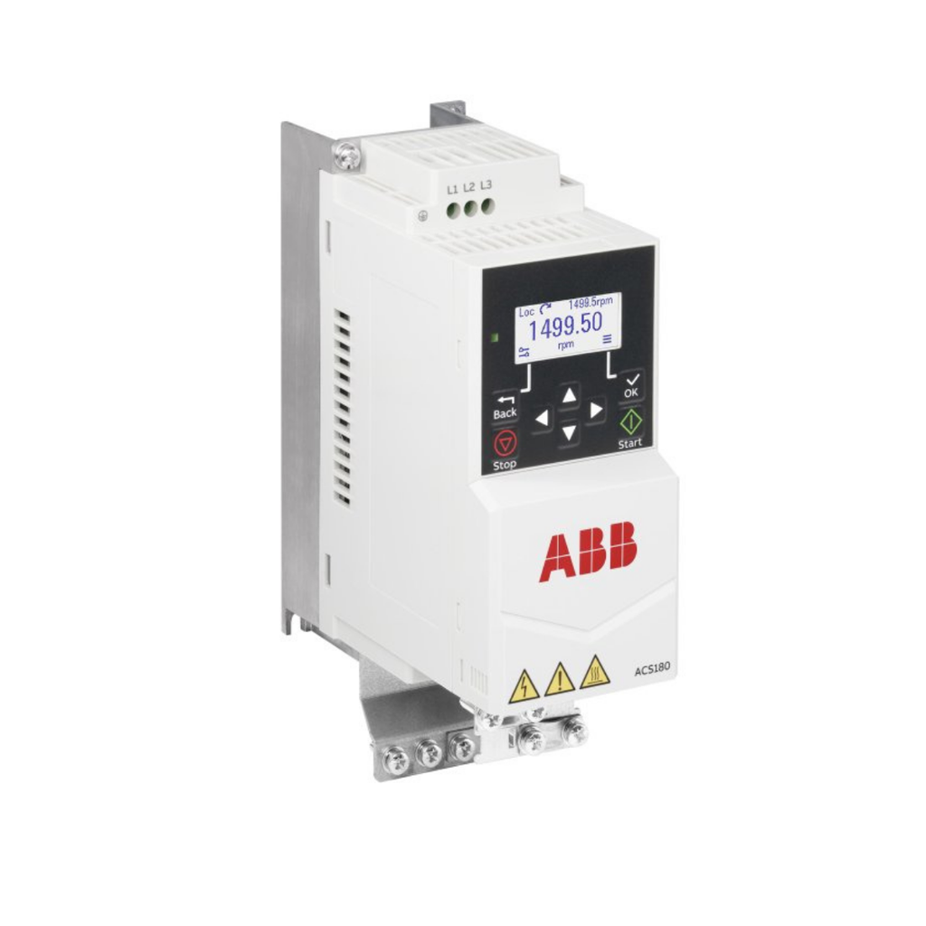 Variador de velocidad ACS180, 0.55 kW  Monofásico, 200 - 240 Volt, IP20