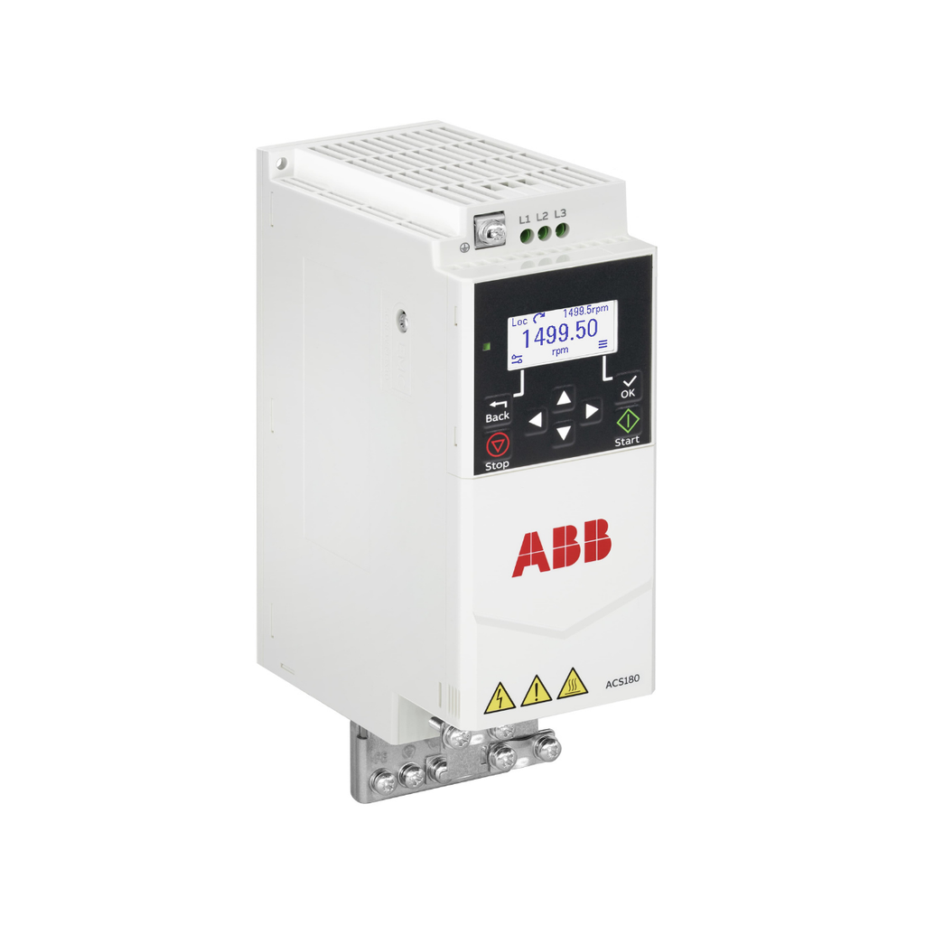 Variador de velocidad ACS180, 1.1 kW  Monofásico, 200 - 240 Volt, IP20