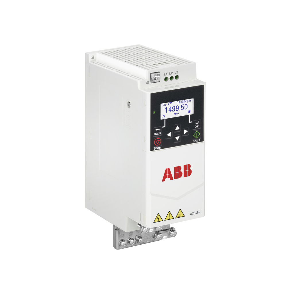 Variador de velocidad ACS180, 1.5 kW  Monofásico, 200 - 240 Volt, IP20