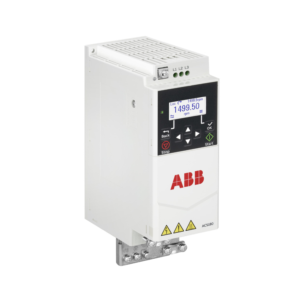 Variador de velocidad ACS180, 1.5 kW  Trifásico, 200 - 240 Volt, IP20