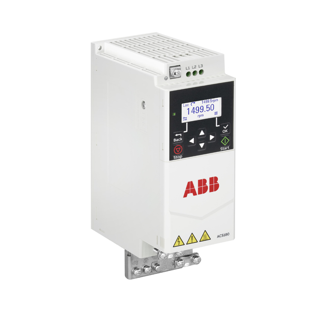 Variador de velocidad ACS180, 2.2 kW  Trifásico, 200 - 240 Volt, IP20