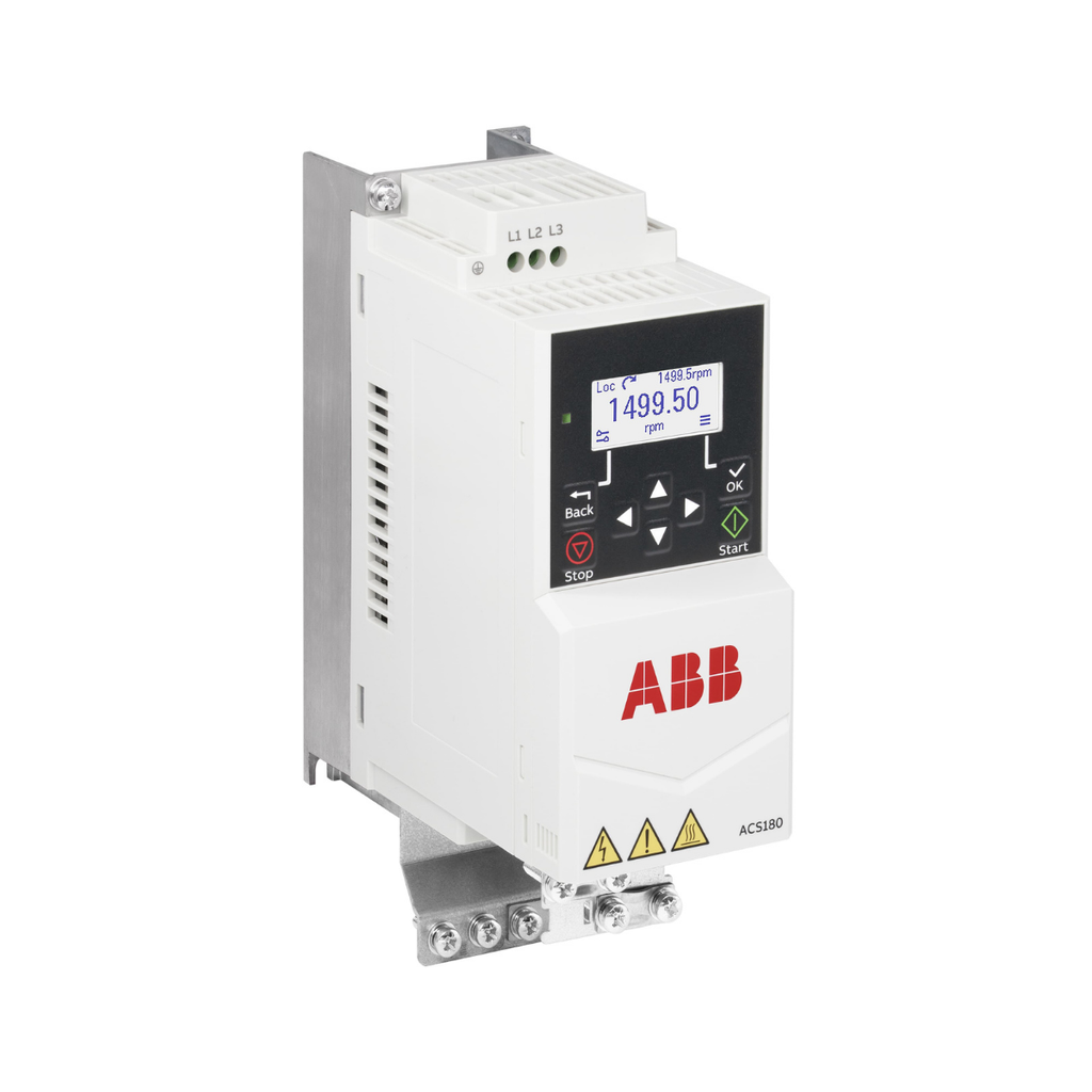 Variador de velocidad ACS180, 1.1kW Trifásico, 380 - 480Volt, IP20