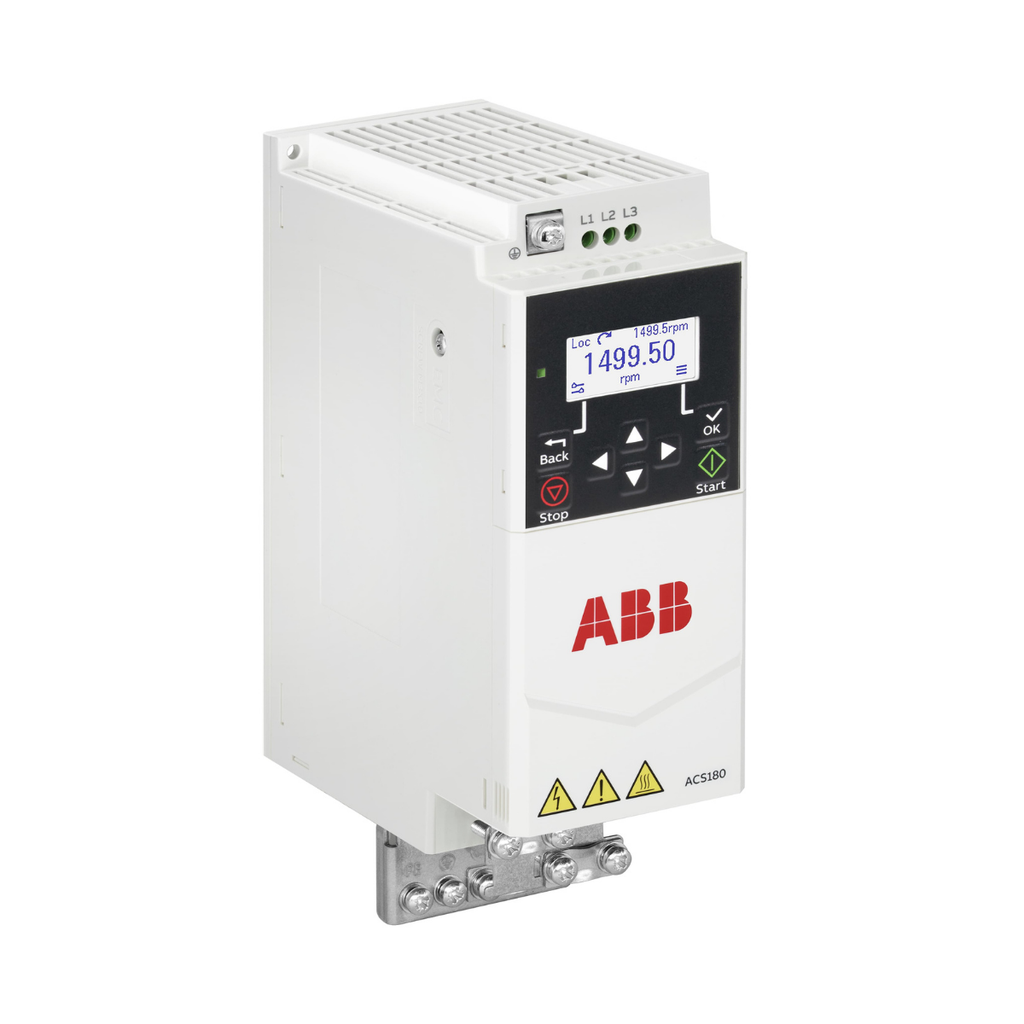 Variador de velocidad ACS180, 1.5kW Trifásico, 380 - 480Volt, IP20