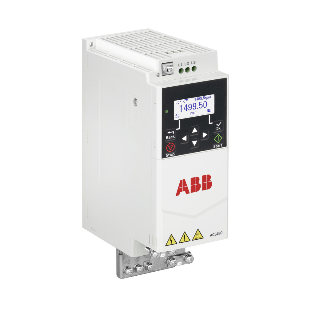 Variador de velocidad ACS180, 2.2kW Trifásico, 380 - 480Volt, IP20