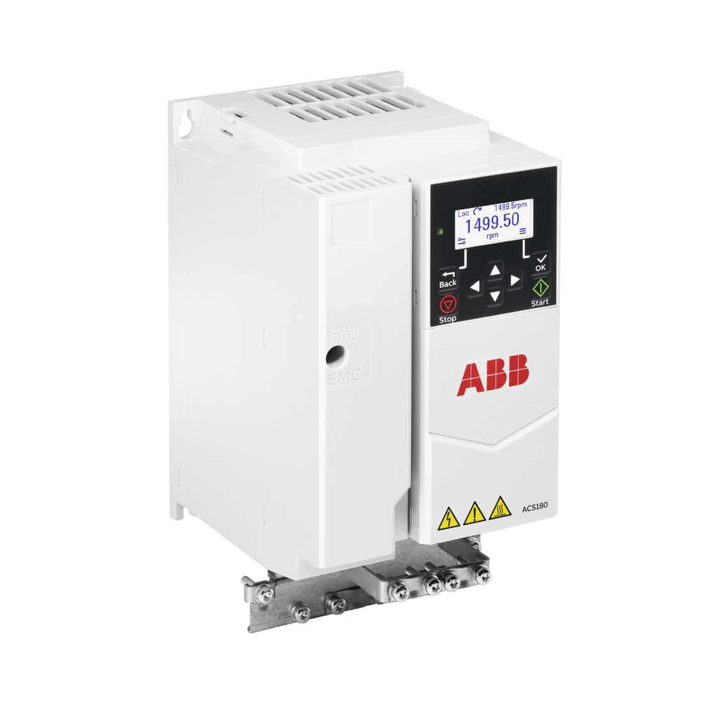 Variador de velocidad ACS180, 5.5kW Trifásico, 380 - 480Volt, IP20