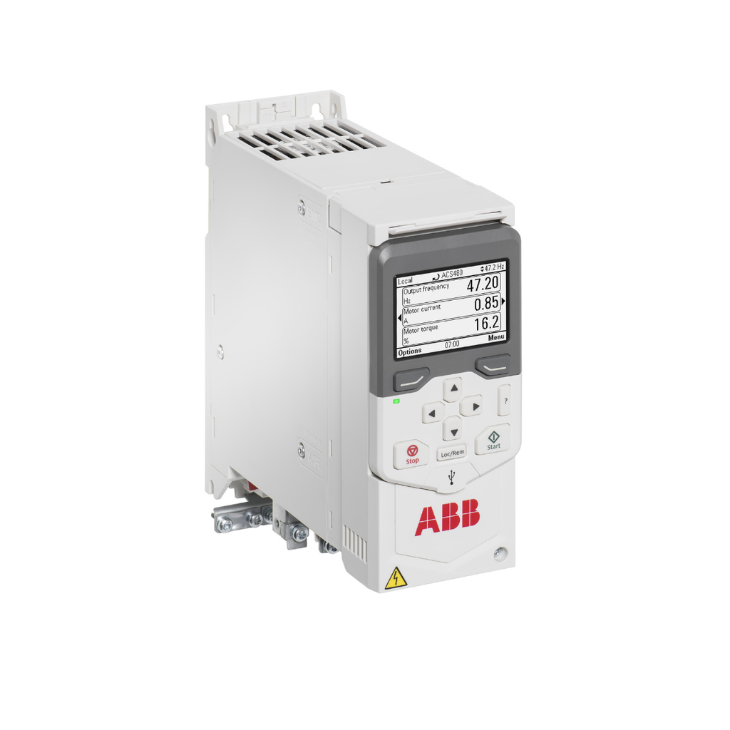 Variador de velocidad ACS480, 1.1 kW  Monofásico, 200 - 240 Volt, IP20