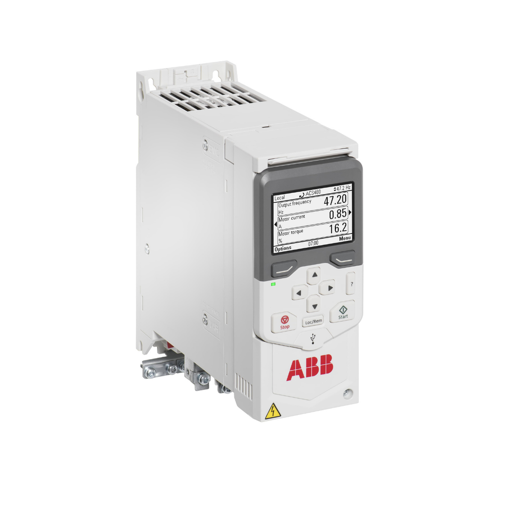 Variador de velocidad ACS480, 1.5 kW  Monofásico, 200 - 240 Volt, IP20