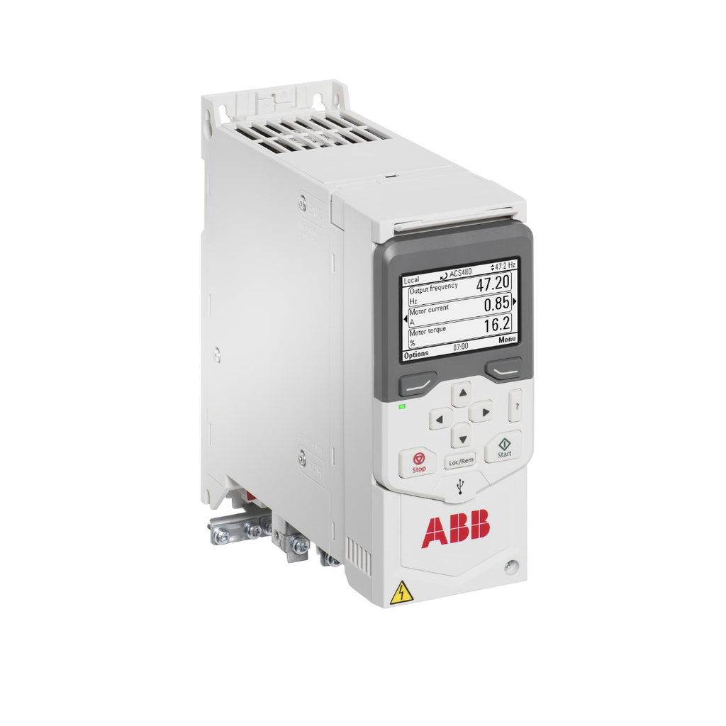 Variador de velocidad ACS480, 0.37 kW  Trifásico, 200 - 240 Volt, IP20