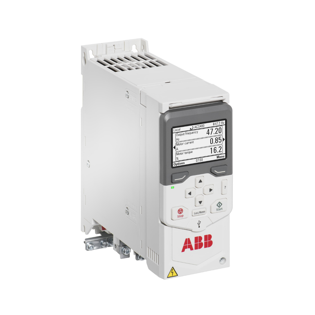 Variador de velocidad ACS480, 1.1 kW  Trifásico, 200 - 240 Volt, IP20