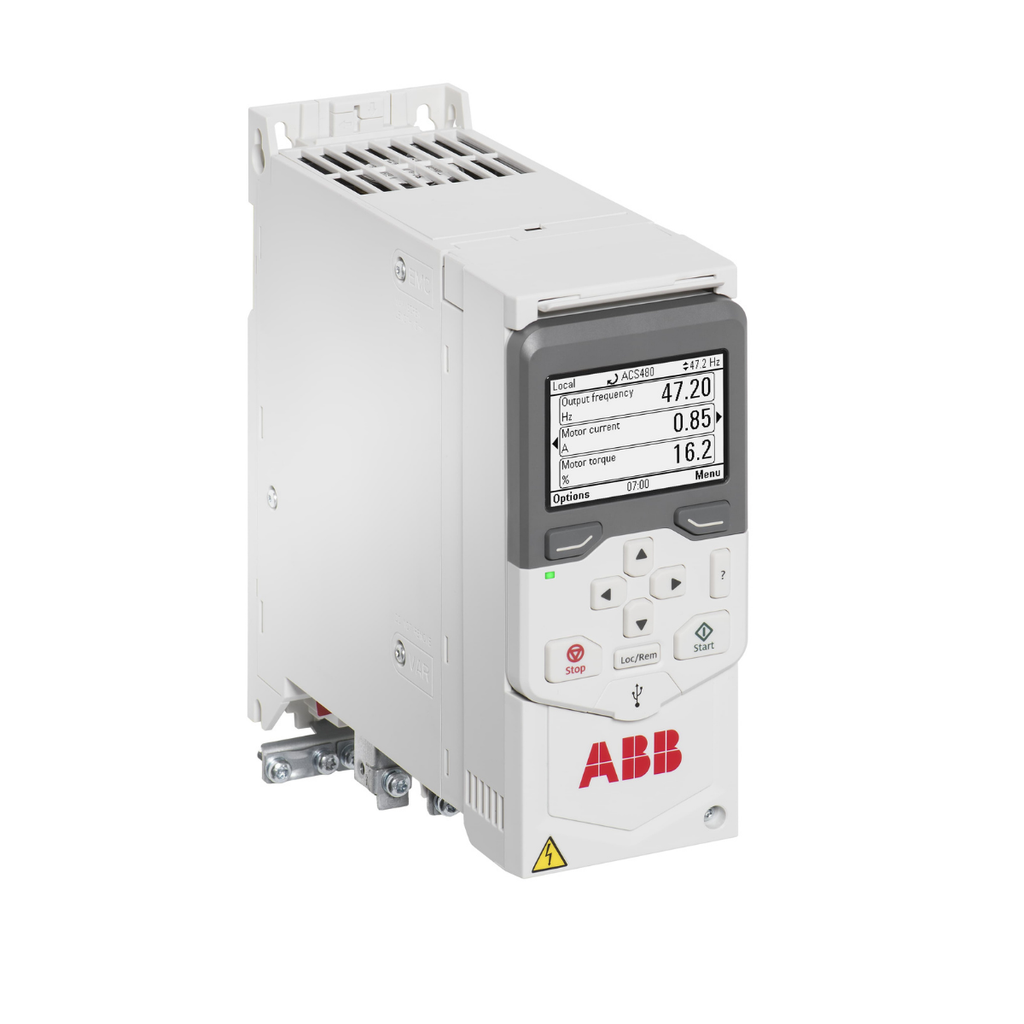 Variador de velocidad ACS480, 1.5 kW  Trifásico, 200 - 240 Volt, IP20