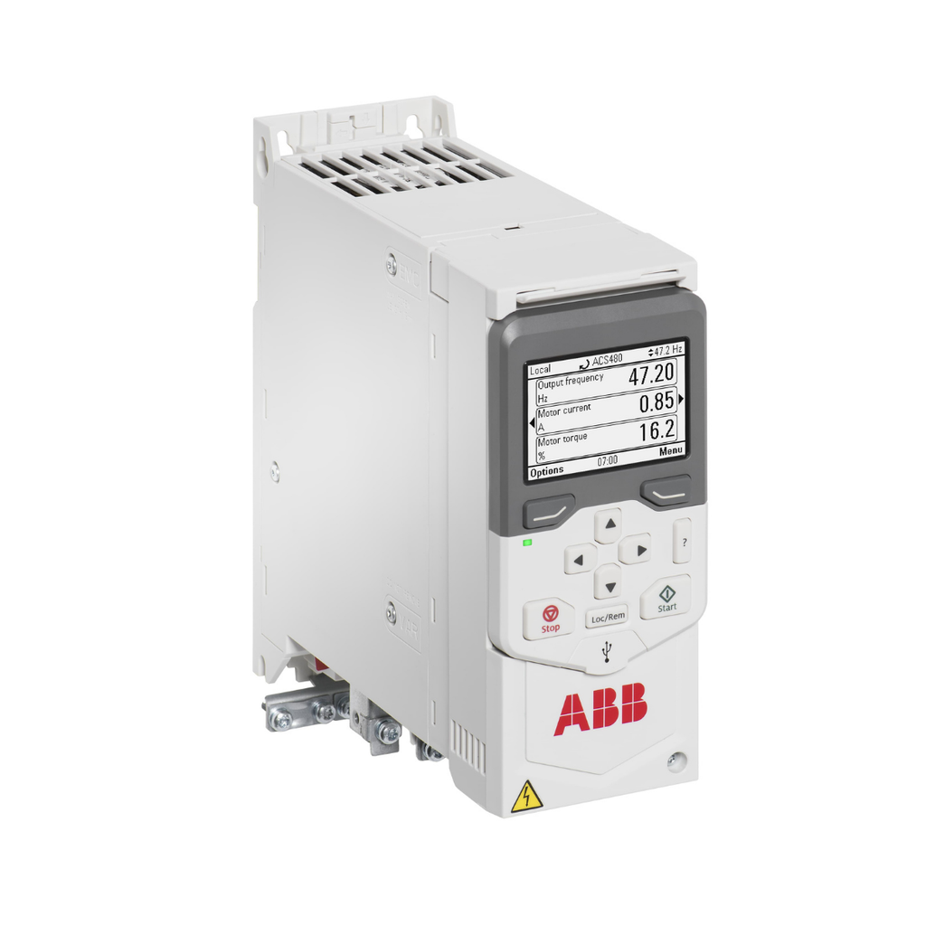 Variador de velocidad ACS480, 2.2 kW  Trifásico, 200 - 240 Volt, IP20