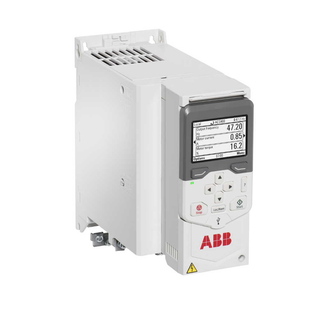 Variador de velocidad ACS480, 3 kW  Trifásico, 200 - 240 Volt, IP20